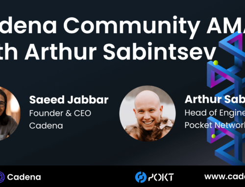 Community AMA with Arthur Sabinstev from Pocket Network